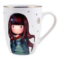 Комплект чаша с подложка - Santoro Gorjuss Merry and Bright - Cosy