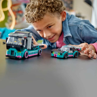 LEGO® City Състезателна кола и камион автовоз 60406