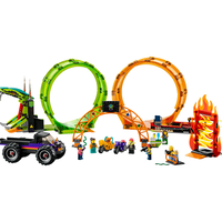 LEGO® City Stuntz Арена за каскади с два лупинга 60339