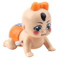 Детска играчка Raya Toys лазещо момиченце с механизъм