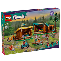 LEGO® Friends Лагер за приключения – уютните хижи 42624