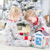 Дървена къща Melissa and Doug с 4 врати 2505