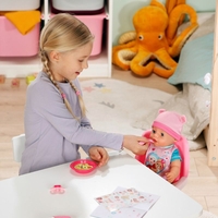 Интерактивна кукла бебе Zapf Creation Baby Born Emma, 43 см., с аксесоари