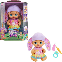 Кукла бебе Mattel My Garden Baby Brush & Smile Little Bunny Baby Зайче с 3 аксесоара, 30 см.
