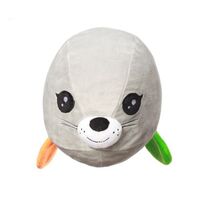 Плюшена играчка Babyono C-MORE Тюленче възглавница с дрънкалка 644