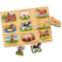 Пъзел със звуци Melissa & Doug Ферма 10268