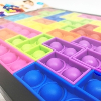 Образователна игра Raya Toys Тетрис Pop It