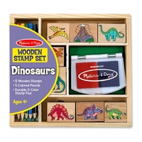 Дървени печати Melissa and Doug Динозаври 11633