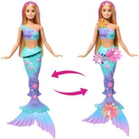 Кукла Mattel Barbie Blooming Flowers Русалка, JDM72