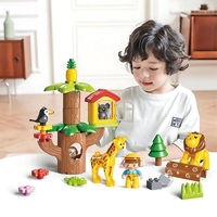 Конструктор Feelo Animal Series Jungle Animals, 37 ч.