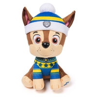 Музикална плюшена играчка Spin Master Paw Patrol Holiday Plushy, 20 см.