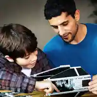 LEGO® Star Wars™ Диорама на преследването на Ендор 75353