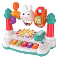 Бебешка интерактивна играчка телефон и пиано Raya Toys Telephone game
