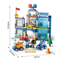 Kонструктор Feelo Полицейска станция, 175 ч.