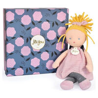 Мека кукла Doudou Les Doucettes Ines Rose 30см