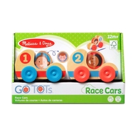 Дървени състезателни коли Melissa and Doug GO Tots 2бр. 30737