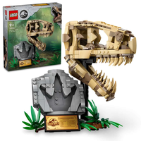 LEGO® Jurassic World Вкаменелости от динозаври: череп на тиранозавър рекс 76964