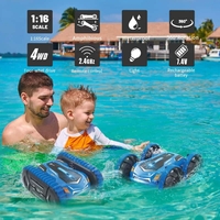 Каскадьорска кола с дистанционно Raya Toys Amphibious Stunt Vehicle