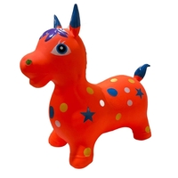 Детско надуваемо магаре Raya Toys със звук и светлини