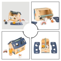 Дървен сортер Hauck Sort N Build, Къща, 813021