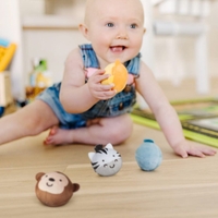 Бебешки плюшени играчки Melissa and Doug Rollables Safari Friends 30733