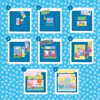 Детски прогресиращи пъзели Lisciani Peppa Pig 8 пъзела, 25ч.