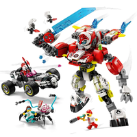 LEGO® DREAMZzz™ Тигър-робот на Купър и кола драгстер на Zero 71497