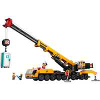 LEGO® City Жълт подвижен строителен кран 60409