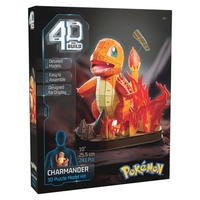 3D пъзел Spin Master 4D Build Pokеmon Charmander, 241 ч.