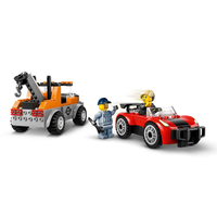 LEGO® City Влекач и ремонт на спортна кола 60435