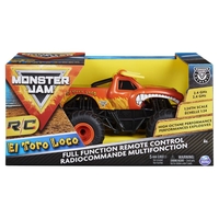 Кола с дистанционно Spin Master Monster Jam El Toro Loco, 1:24, 6060517