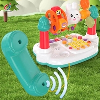 Бебешка интерактивна играчка телефон и пиано Raya Toys Telephone game
