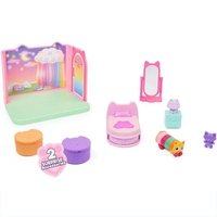 Игрален комплект с фигуркa Spin Master Gabby's Dollhouse 'Pillow Cat' Sweet Dreams Bedroom