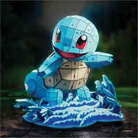 Модел за сглобяване Spin Master 4D Build Pokеmon Squirtle, 180 ч.