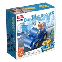 Конструктор Feelo Car Series Police Car, 7 ч.