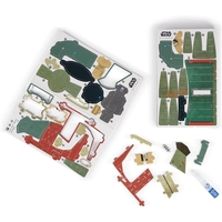 4D пъзел Spin Master Star Wars Boba Fett Helmet, 93 ч.