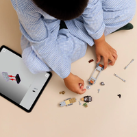 LEGO® Star Wars™ Мотоциклетът на мандалореца и Грогу 75436