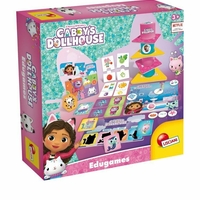 Колекция от образователни игри Lisciani Gabby's Dollhouse Edugames