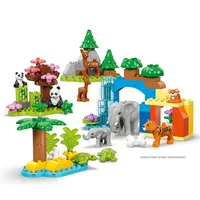 LEGO® DUPLO® Семействата на дивите животни „3 в 1“ 10446