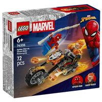 LEGO® Marvel Спайдърмен срещу Призрачен ездач с мотоциклет 76335