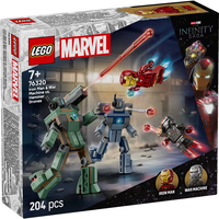 LEGO® Marvel Железния човек и Бойна машина срещу дроновете на Хамър 76320