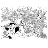 Детски пъзел Lisciani 101 Dalmatians 150ч 48311