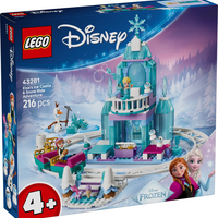 LEGO® Disney Frozen Леденият замък на Елза и приключение със снежно влакче 43281