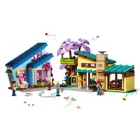 LEGO® Friends Семейните къщи на Оли и Пейсли 42620
