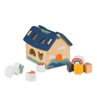 Дървен сортер Hauck Sort N Build, Къща, 813021
