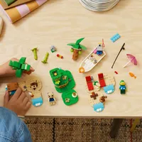 LEGO® Animal Crossing™ Пътуването с лодката на Kapp'n 77048