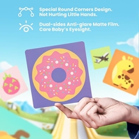 Комплект бебешки карти за визуална стимулация Raya Toys, 0-3 г.