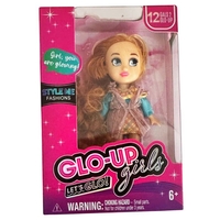 Мини кукла Raya Toys GLO-UP Girls Let`s Glo!