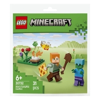 LEGO® Minecraft® Конфликт край лагерния огън с Алекс 30732