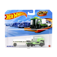 Детска играчка камион Mattel Hot Wheels Track Fleet Влекач с ремарке 1:64, асортимент, HYT56
